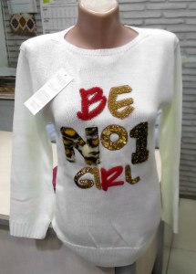 BAYAN TRİKO NAKIŞLI BLUZ